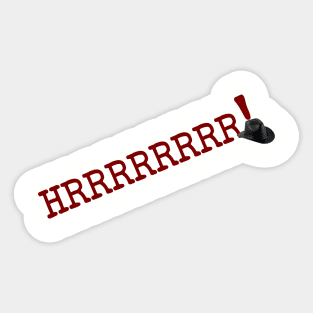 HRRRRRR! Sticker